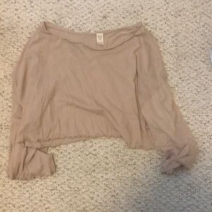 Light Pink Light weight long sleeve shirt